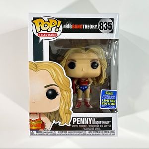 Big Bang Theory Penny as Wonder Woman #835 Funko Pop! Television 2019 Exclusive